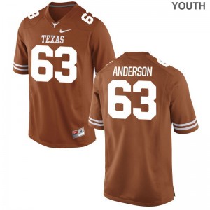 UT Alex Anderson Jerseys Youth X Large Limited For Kids - Orange