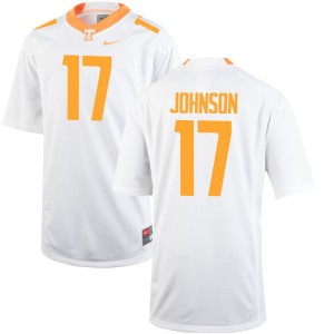 Brandon Johnson For Men Jerseys Small Tennessee Limited White